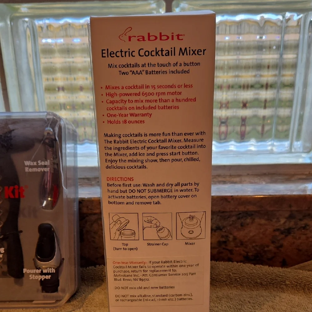 Wine Tool Kit & Cocktail Mixer